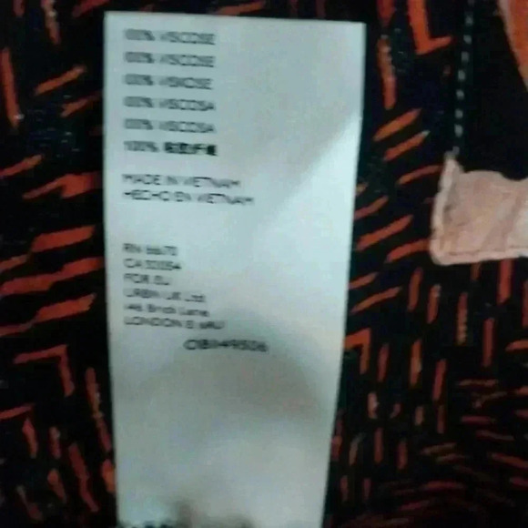 Free People Mix Print Button Down Size XS - Picture 10 of 10